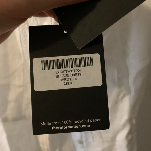 Reformation Helene Dress BNWT Size 4 - Picture 5 of 5